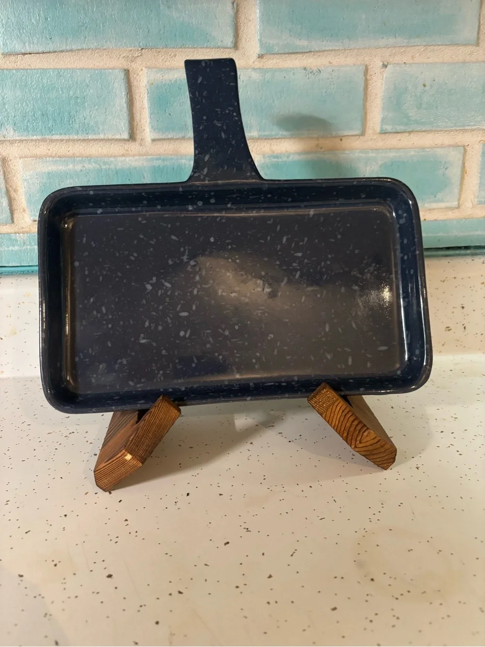 Vintage Dr. Douglas Wonder Baker Enamel Baking Pan – Made in USA
